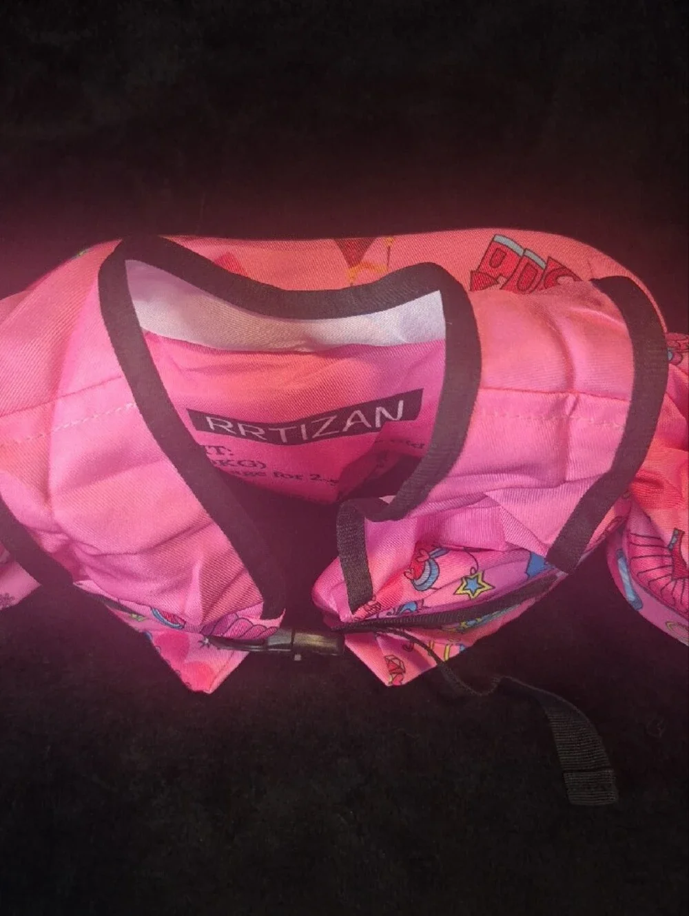 Pink Princess Float Swim Vest with Arm Bands